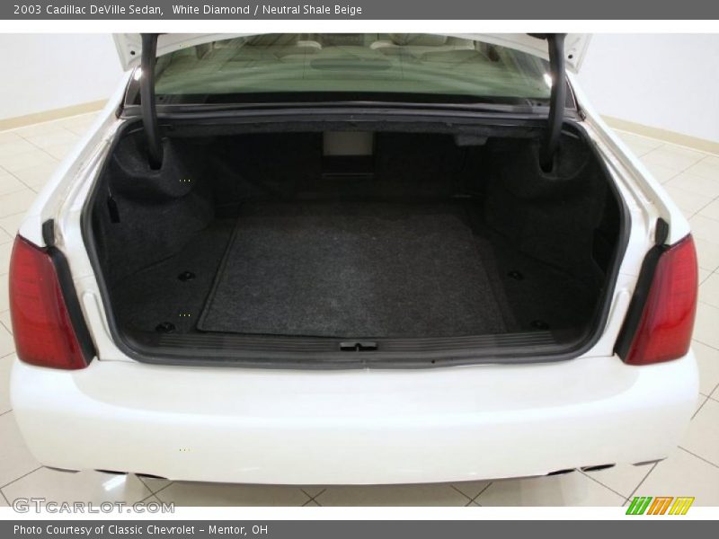 White Diamond / Neutral Shale Beige 2003 Cadillac DeVille Sedan