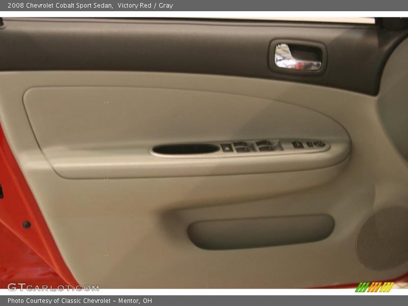 Victory Red / Gray 2008 Chevrolet Cobalt Sport Sedan