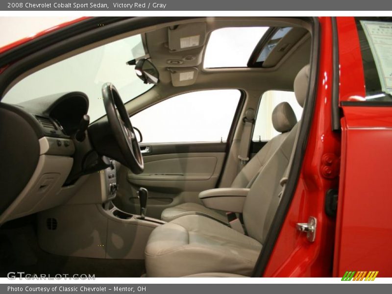 Victory Red / Gray 2008 Chevrolet Cobalt Sport Sedan