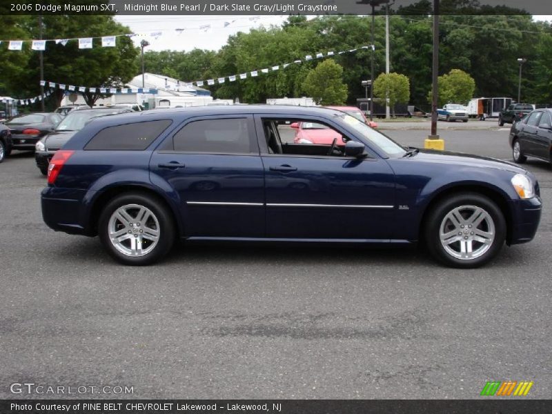 Midnight Blue Pearl / Dark Slate Gray/Light Graystone 2006 Dodge Magnum SXT