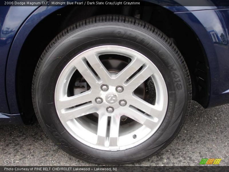 Midnight Blue Pearl / Dark Slate Gray/Light Graystone 2006 Dodge Magnum SXT