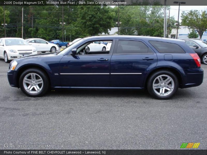 Midnight Blue Pearl / Dark Slate Gray/Light Graystone 2006 Dodge Magnum SXT