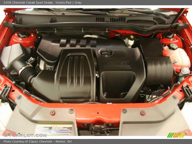 Victory Red / Gray 2008 Chevrolet Cobalt Sport Sedan