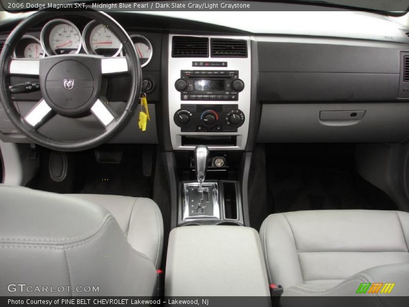 Midnight Blue Pearl / Dark Slate Gray/Light Graystone 2006 Dodge Magnum SXT