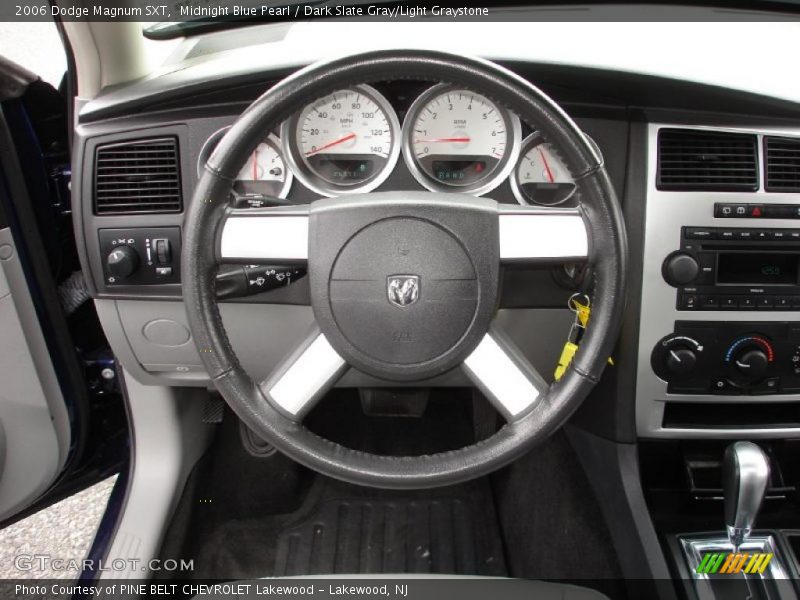 Midnight Blue Pearl / Dark Slate Gray/Light Graystone 2006 Dodge Magnum SXT