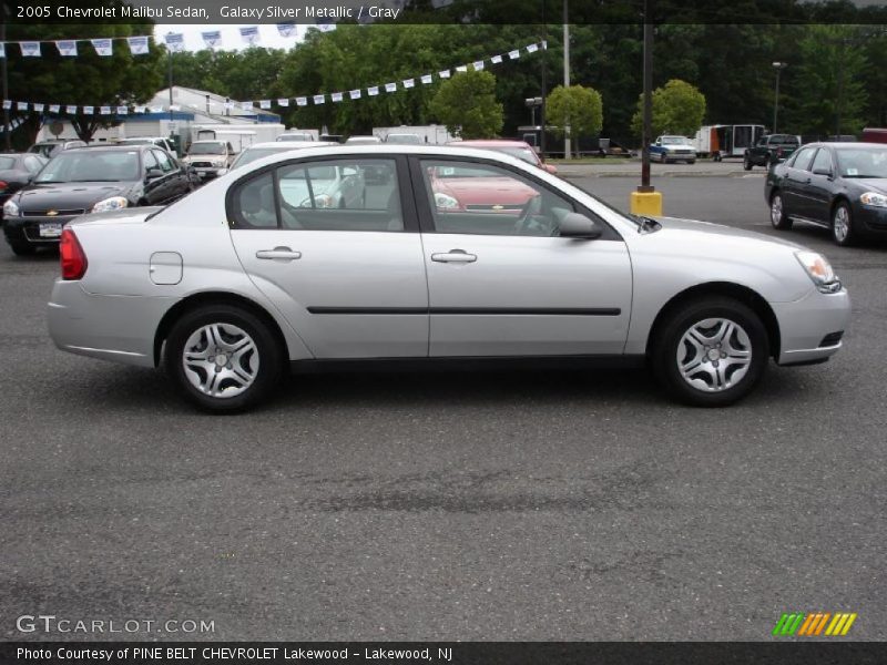 Galaxy Silver Metallic / Gray 2005 Chevrolet Malibu Sedan