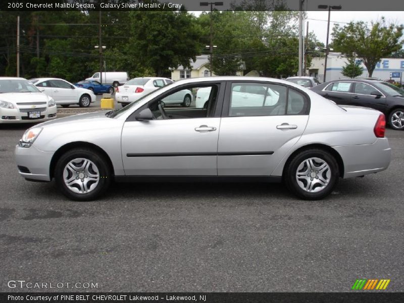 Galaxy Silver Metallic / Gray 2005 Chevrolet Malibu Sedan