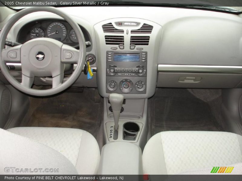Galaxy Silver Metallic / Gray 2005 Chevrolet Malibu Sedan