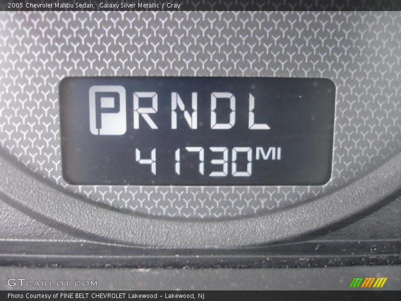 Galaxy Silver Metallic / Gray 2005 Chevrolet Malibu Sedan