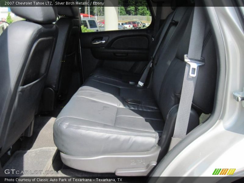 Silver Birch Metallic / Ebony 2007 Chevrolet Tahoe LTZ