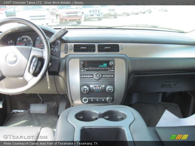 Silver Birch Metallic / Ebony 2007 Chevrolet Tahoe LTZ