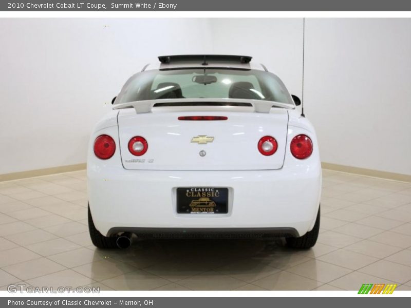 Summit White / Ebony 2010 Chevrolet Cobalt LT Coupe