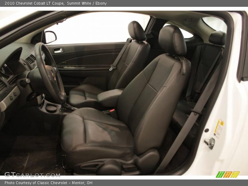 Summit White / Ebony 2010 Chevrolet Cobalt LT Coupe