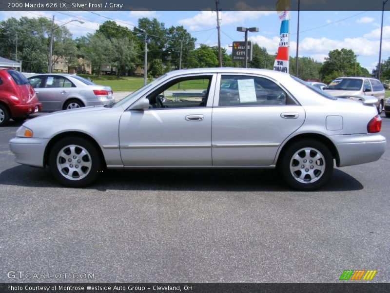 Silver Frost / Gray 2000 Mazda 626 LX