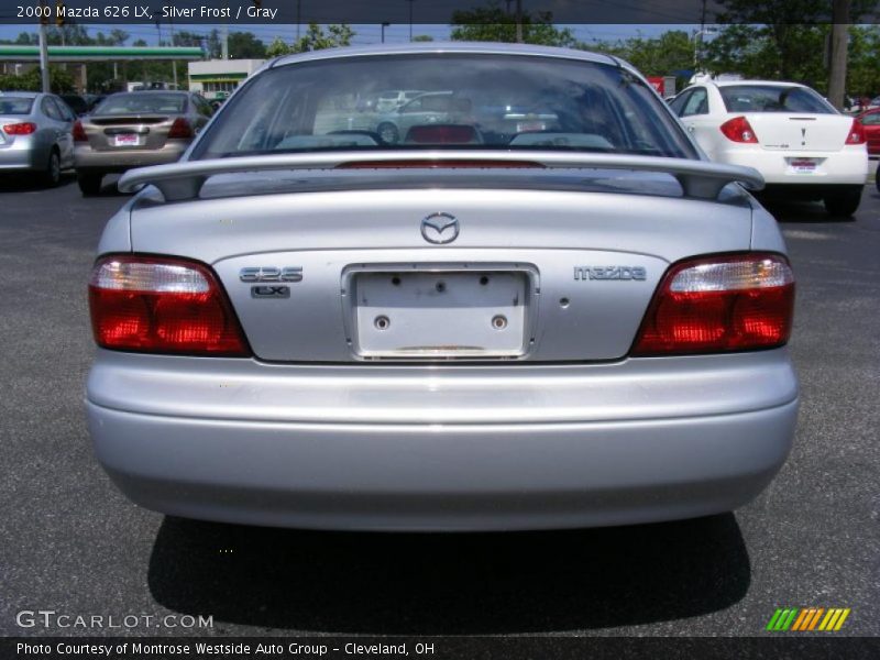 Silver Frost / Gray 2000 Mazda 626 LX