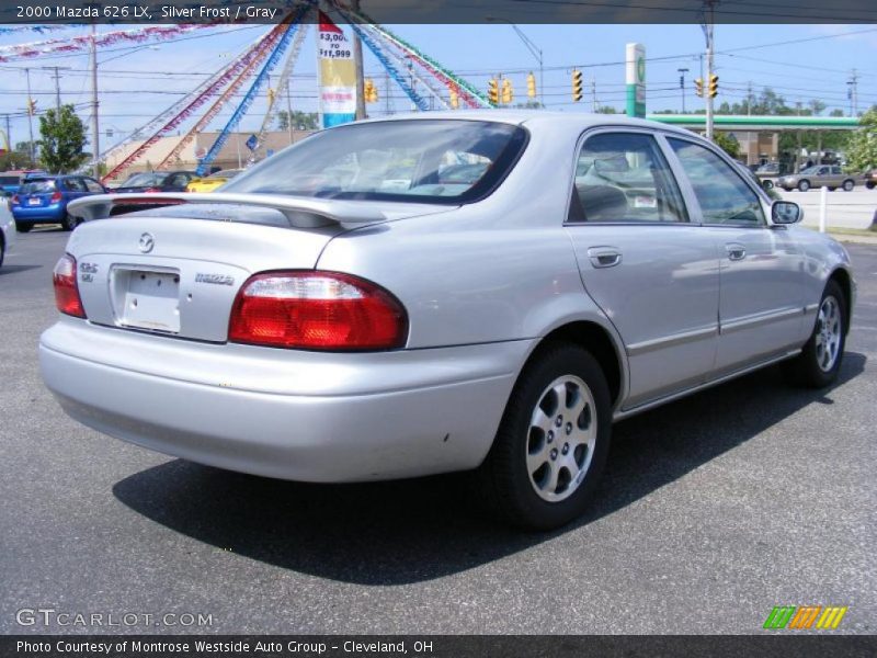 Silver Frost / Gray 2000 Mazda 626 LX
