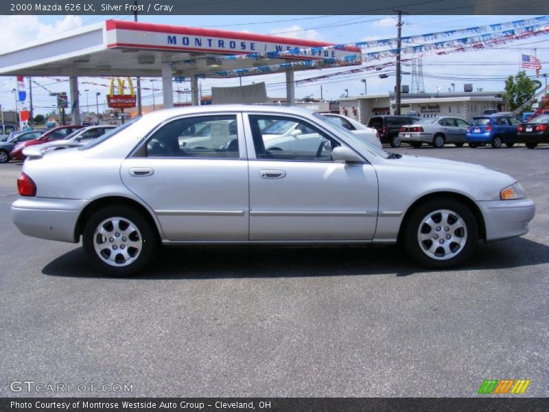 Silver Frost / Gray 2000 Mazda 626 LX