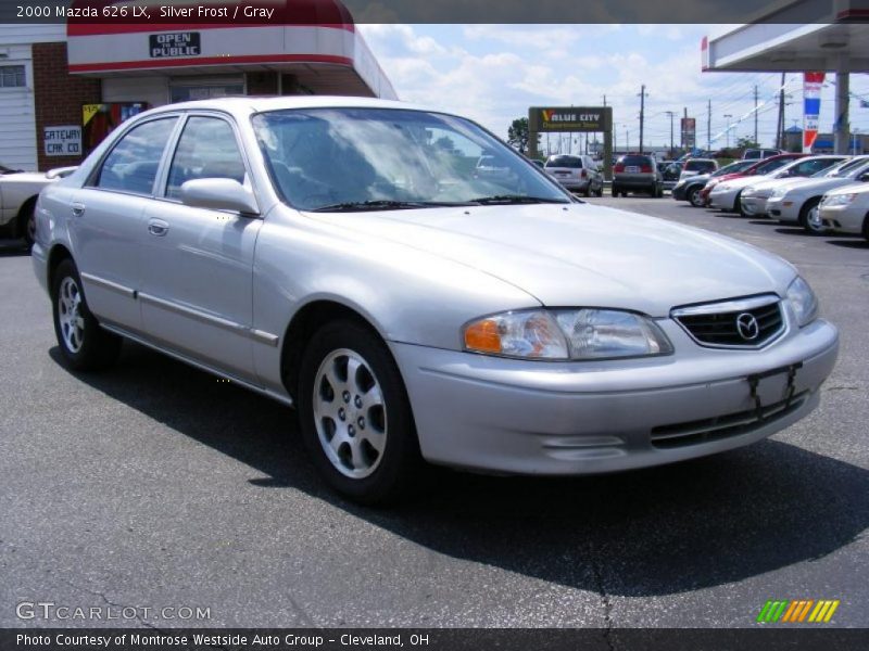 Silver Frost / Gray 2000 Mazda 626 LX