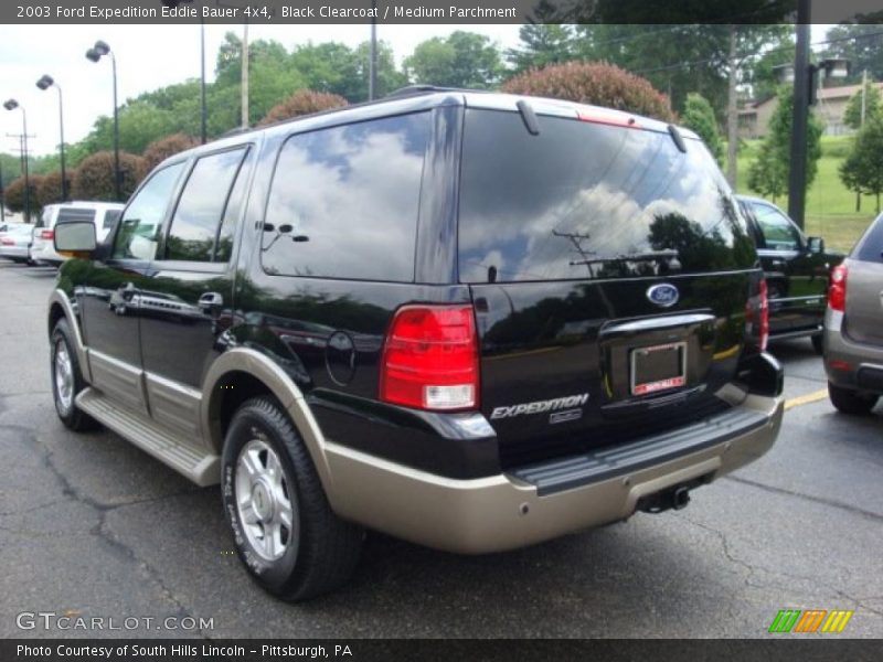 Black Clearcoat / Medium Parchment 2003 Ford Expedition Eddie Bauer 4x4