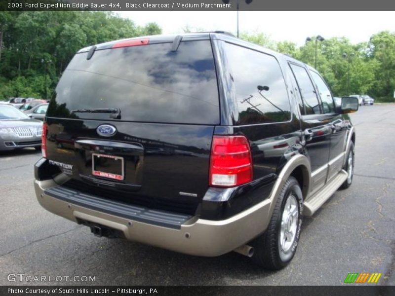 Black Clearcoat / Medium Parchment 2003 Ford Expedition Eddie Bauer 4x4