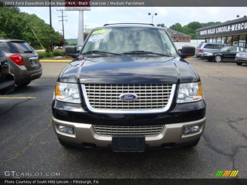Black Clearcoat / Medium Parchment 2003 Ford Expedition Eddie Bauer 4x4