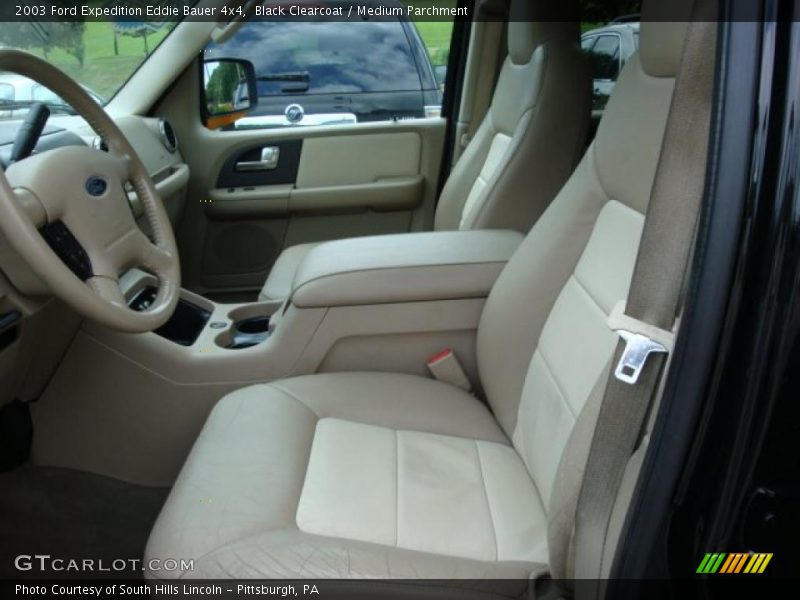 Black Clearcoat / Medium Parchment 2003 Ford Expedition Eddie Bauer 4x4