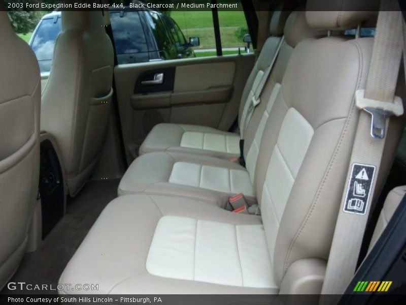 Black Clearcoat / Medium Parchment 2003 Ford Expedition Eddie Bauer 4x4