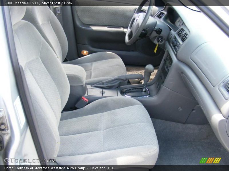 Silver Frost / Gray 2000 Mazda 626 LX