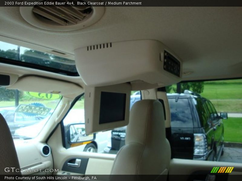 Black Clearcoat / Medium Parchment 2003 Ford Expedition Eddie Bauer 4x4