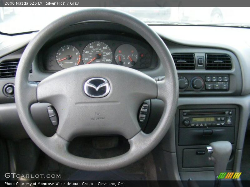 Silver Frost / Gray 2000 Mazda 626 LX