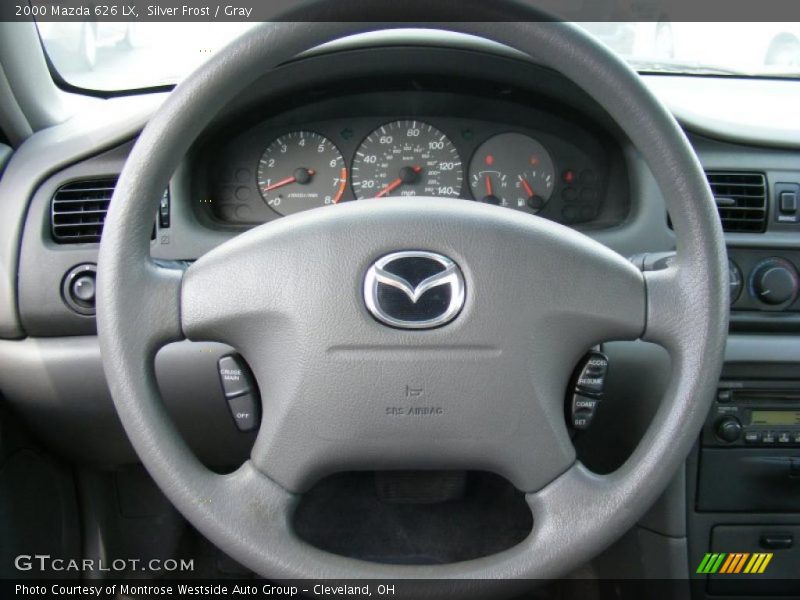 Silver Frost / Gray 2000 Mazda 626 LX