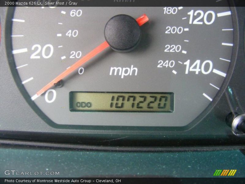 Silver Frost / Gray 2000 Mazda 626 LX