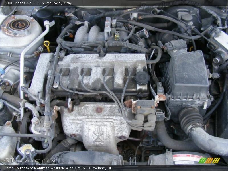 Silver Frost / Gray 2000 Mazda 626 LX