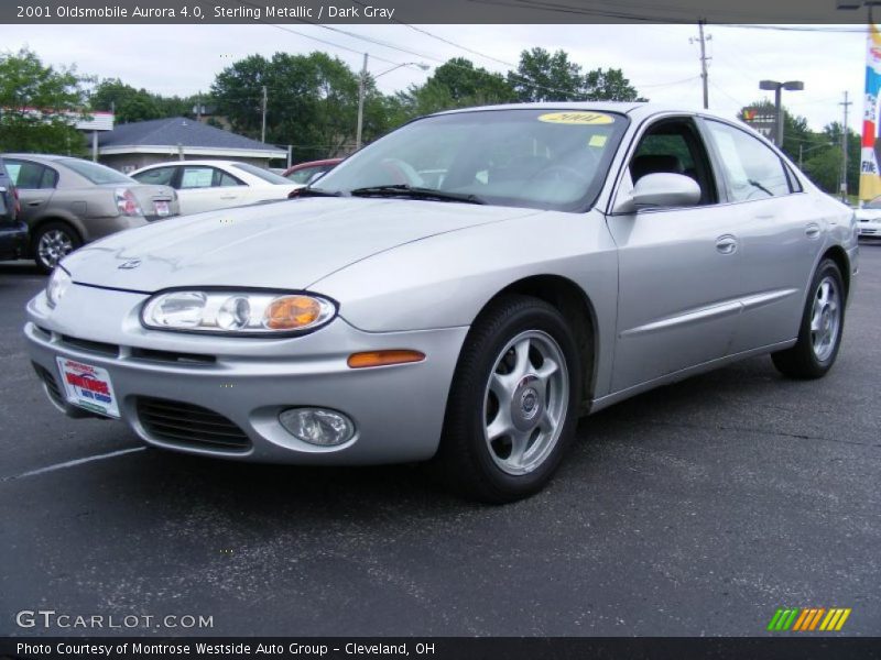 Sterling Metallic / Dark Gray 2001 Oldsmobile Aurora 4.0