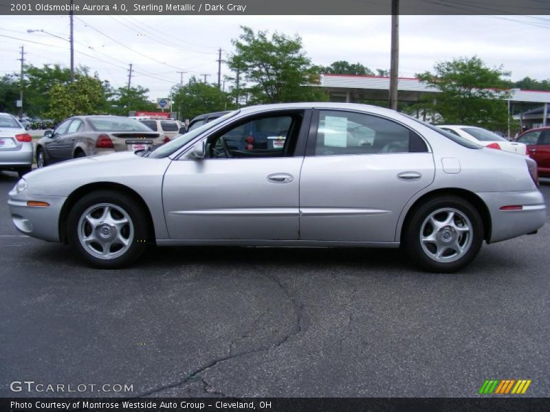 Sterling Metallic / Dark Gray 2001 Oldsmobile Aurora 4.0