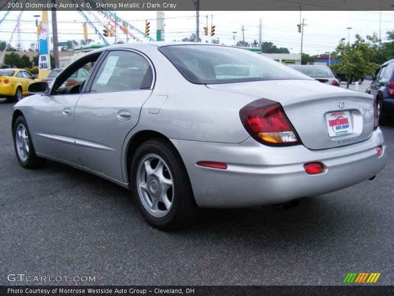 Sterling Metallic / Dark Gray 2001 Oldsmobile Aurora 4.0