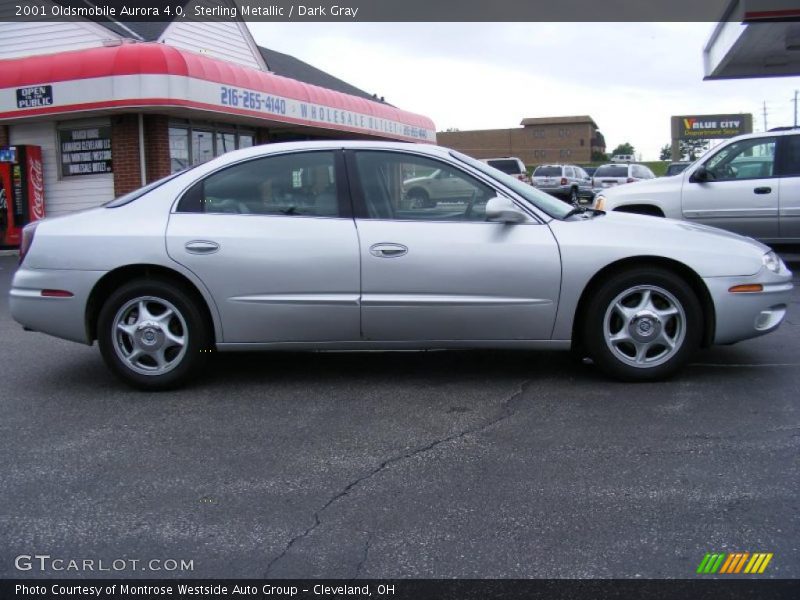 Sterling Metallic / Dark Gray 2001 Oldsmobile Aurora 4.0