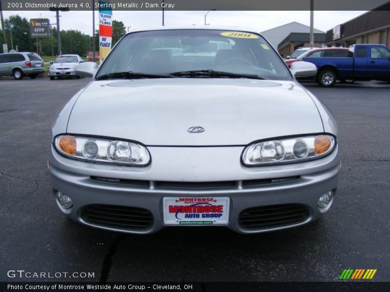 Sterling Metallic / Dark Gray 2001 Oldsmobile Aurora 4.0