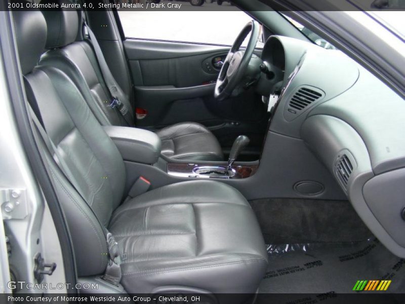Sterling Metallic / Dark Gray 2001 Oldsmobile Aurora 4.0
