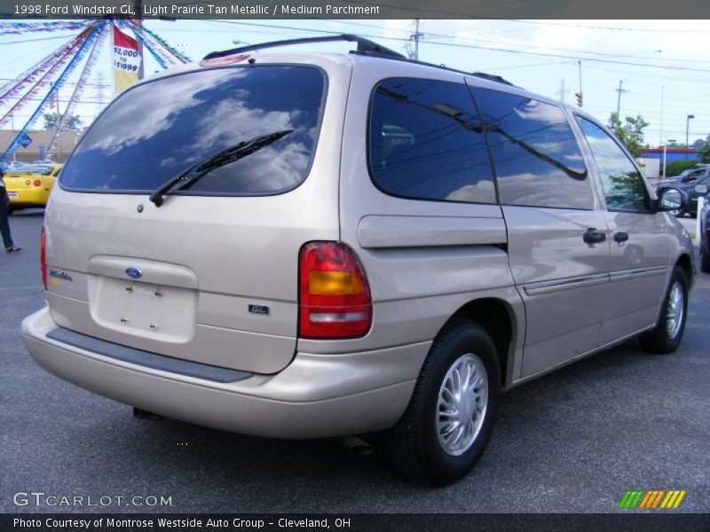 Light Prairie Tan Metallic / Medium Parchment 1998 Ford Windstar GL