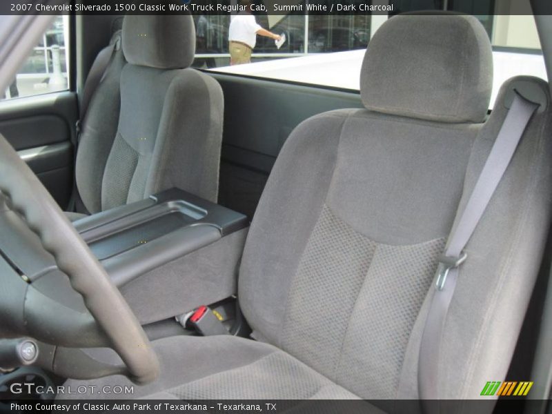 Summit White / Dark Charcoal 2007 Chevrolet Silverado 1500 Classic Work Truck Regular Cab