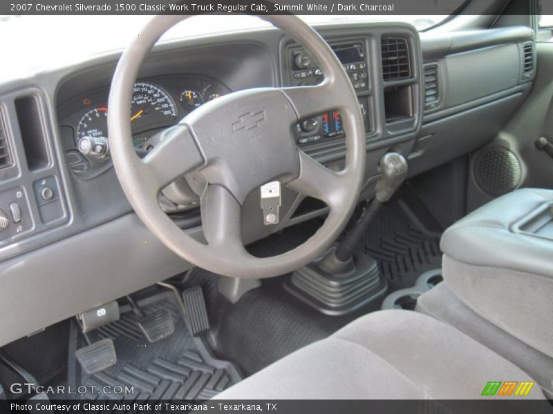 Summit White / Dark Charcoal 2007 Chevrolet Silverado 1500 Classic Work Truck Regular Cab