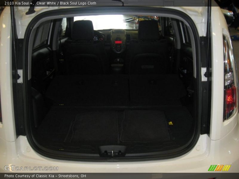 Clear White / Black Soul Logo Cloth 2010 Kia Soul +