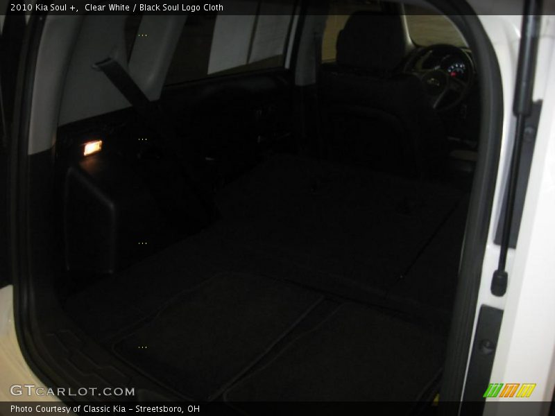 Clear White / Black Soul Logo Cloth 2010 Kia Soul +