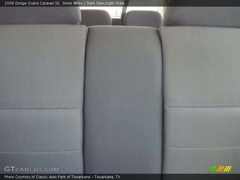 Stone White / Dark Slate/Light Shale 2008 Dodge Grand Caravan SE