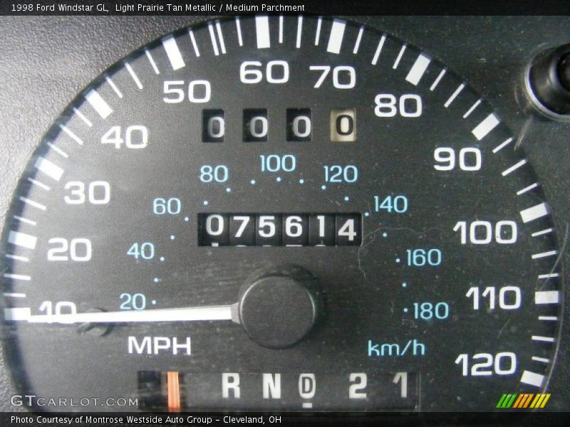 Light Prairie Tan Metallic / Medium Parchment 1998 Ford Windstar GL