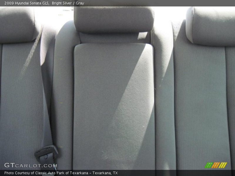Bright Silver / Gray 2009 Hyundai Sonata GLS