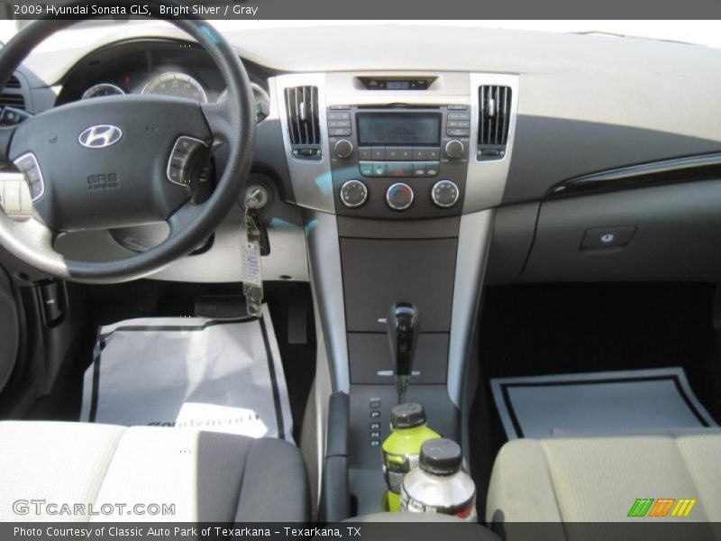 Bright Silver / Gray 2009 Hyundai Sonata GLS