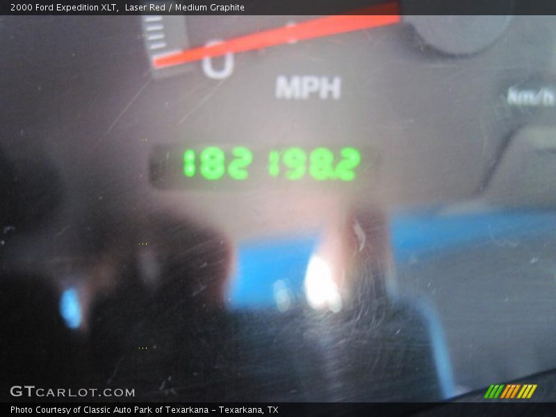 Laser Red / Medium Graphite 2000 Ford Expedition XLT