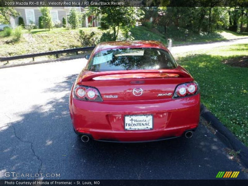 Velocity Red Mica / R3 Gray/Black Recaro 2009 Mazda RX-8 R3